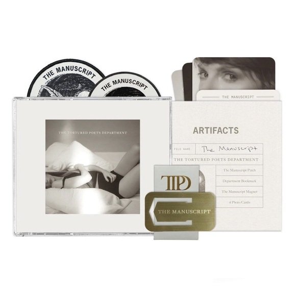 The Tortured Poets Department Collector’s Edition Deluxe CD “The Manuscript” - Picture 2 of 5